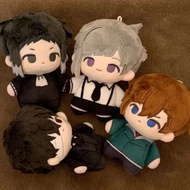 Bungo Stray Dogs Akutagawa Doll  Keychain Dazai Plush | Anime Merch