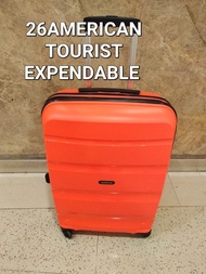 American Tourister 26吋行李箱喼可擴大機American tourists expendable Luggage 26inch
