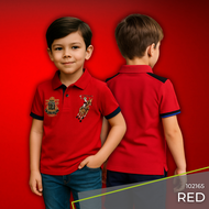 [STOCK CLEARANCE] CY  102165 Kids Polo Shirt Boy RM15 Premium Cotton Comfortable & Stylish Baju Polo