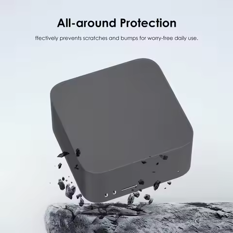 for Mac Studio M4 Max 2025 Protective Cover Precise Opening of the Silicone Case for Mac Studio 2025