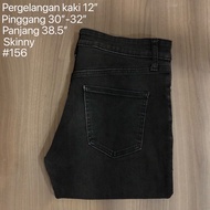 bundle seluar panjang lelaki/bergetah/pakaian kasual/fesyen/hitam/men pants/jeans/skinny/black/fashion/casual