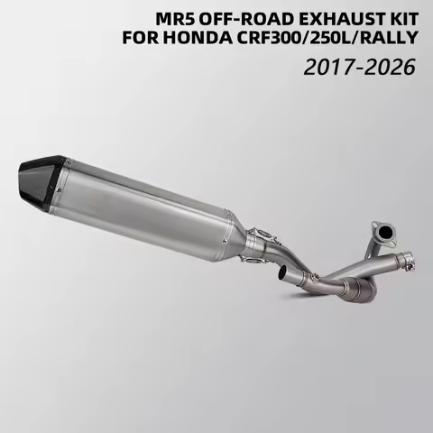CRF300Rally Exhaust System For Honda CRF250L CRF250Rally CRF300L CRF250/CRF300-L/Rally 2017-2026 Mot