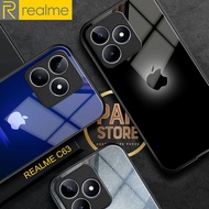 Softcase Glass Case Realme C63 2024 Latest Realme C63 Mobile Phone Case - Mobile Phone Protector - M