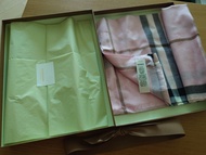 Burberry 經典格紋羊毛混絲圍巾