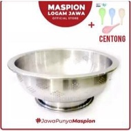 Javanese Brand Buffet Rice Container 40cm | Jumbo Aluminum Sangku Rice Container, Rust-Resistant Buf