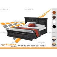 EUREKA 09 Queen/King Bed Frame / Katil Kayu Wood (Deliver &amp; Installation Klang Valley)