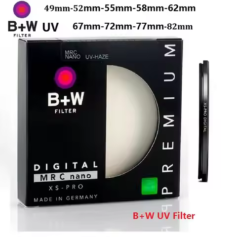 B+W UV Filter B+W CPL Filter Polarizer 49_52_55_58_62_67_72_77_82mm XS PRO MRC Nano Protective BW Ul