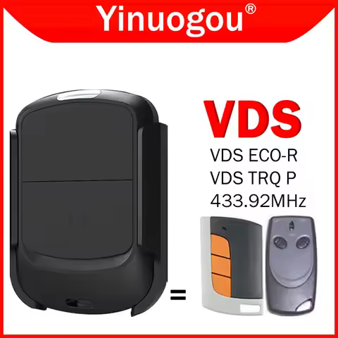 VDS ECO-R TRQ P Garage Door Remote Control 433.92MHz Clone Electric Gate Remote Control Garage Door