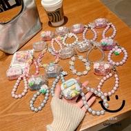 For Asaki AK-PODSPRO Earphone Case Cute flower KT cat