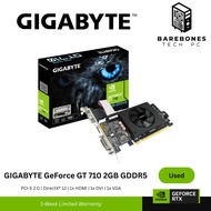 USED NVIDIA GT 710 2GB GIGABYTE Office |  Gaming | Editing GPU | Graphic Card