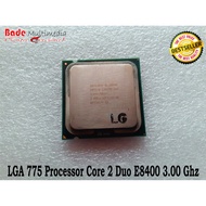 LGA 775 Core 2 Duo E8400 3.00 PC CPU Computer Processor Ghz Intel