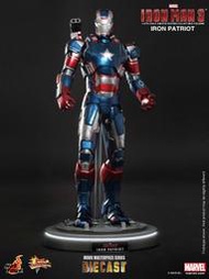 ~熊貓熊~全新 Hot Toys 1/6 MMS195 復仇者聯盟 鋼鐵人3 戰爭機器 愛國者