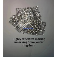 1000 Point 3d Scanner Photogrammetry High Reflective Mark Point Mark Point 3d Scanner Target Point T