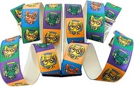 G-011 Men's Braces - Dog with Glasses Motif - 3.5 cm Wide Adjustable 65-125 cm - X Shape - Robust Cl