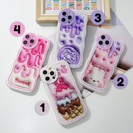 [GL02] Softcase Clear Wave Motif | Wave Case | Case For Op A15 A16 A16K A17 A17K A31 A3S A57 2022 A7