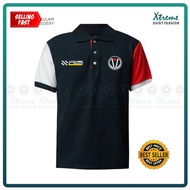 G Polo T Shirt Proton R3 Logo Sulam Race Rally Research Satria GTI 1.8 4G93 Evo Turbo Cotton Fashion