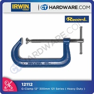 IRWIN 12112 HEAVY DUTY G-CLAMPS 121 SERIES 12" 300mm