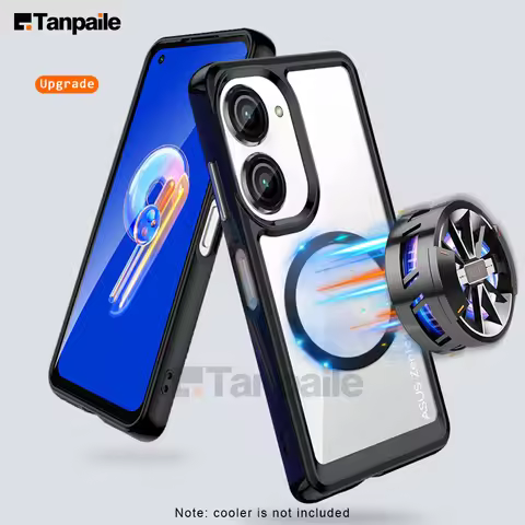 Tanpaile Case For Asus Zenfone 9 10 Shockproof Minimalist Slim Thin Phone Cover Bumper Casing【Upgrad