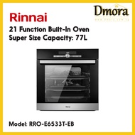 Rinnai RO-E6533T-EB 21 Function Built-In Oven Super Size Capacity: 77L