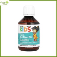 CALIFORNIA GOLD NUTRITION - [特價]挪威兒童鱈魚肝油 天然草莓味 6.7盎司 200毫升 [平行進口] 此日期前最佳:2026年05月31日