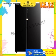 Toshiba 623L Side By Side Inverter Refrigerator GR-RS780WE-PGY(22) (Black Glass Door)