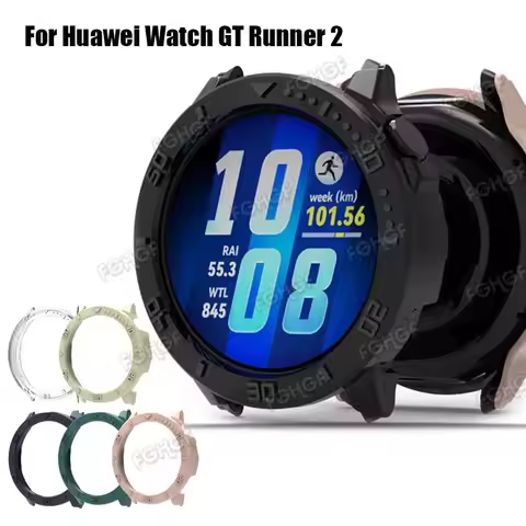 For Huawei Watch GT Runner 2 Case Cover PC Protective Shell Frame Bumper Protector For Huawei GT Run