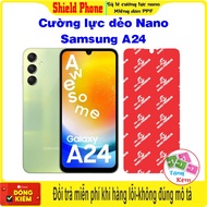 Toughened flexible screen protector for Samsung A24 phone