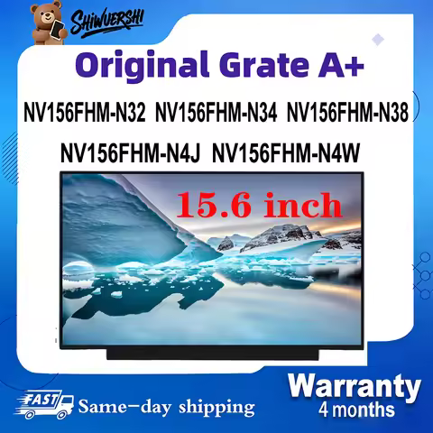 15.6 inch Wholesale Slim Laptop Lcd Screen Monitor Panel NV156FHM N32 NV156FHM N34 NV156FHM N38 NV15