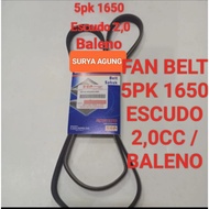 FAN BELT 5PK 1650 FAN BELT/ 5PK 1650 SUZUKI ESCUDO 2000 BALENO/.