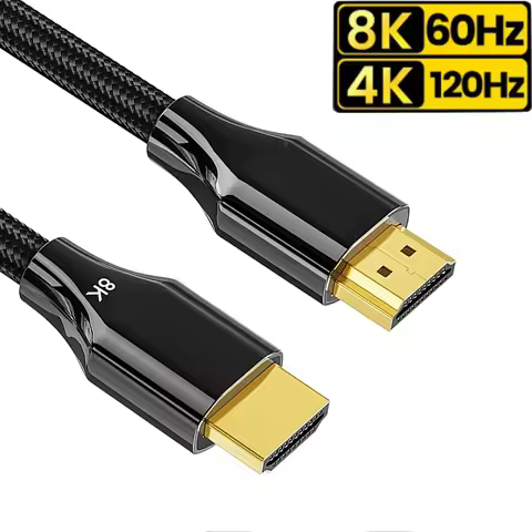 Certified HDMI 2.1 cable 4K 120Hz 3M 2M 4K 120Hz cable HDMI 2.1 for Xbox Series X PS5 Xiaomi Mi Box 