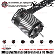 XC-ESC E3652 Sensored Brushless RC Motor 2S/2-3S LiPo 5400KV/4100KV/3300KV for RC Cars