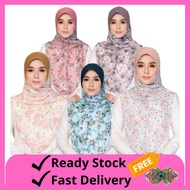 10 helai Borong Tudung Bawal Oma Awing Scuba