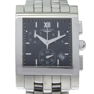 นาฬิกา Longines DolceVita รุ่น L5.668.4 ตัวเรือนสแตนเลสสตีล ระบบควอตซ์ หน้าปัดอนาล็อก สีดำ สำหรับผู้