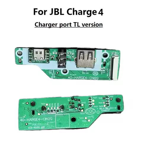 Original New PCB part For JBL Charge4 TL Bluetooth Speaker replacement Charge 4 Micro USB Charge Por