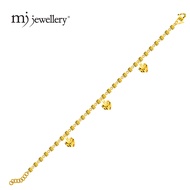 MJ Jewellery 375/9K Gold Bracelet T141