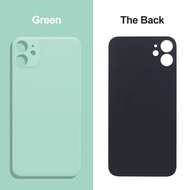 For iPhone 11 Rear Glass Back Cover Fast Replacement Housing Battery Cover NO Lens Fast Shipping Com