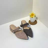 BONNIE HEELS 617-B1 WITH 1-INCH HALF-CLOSED HEELS, DURABLE, DURABLE, Shoes CasualWanita
