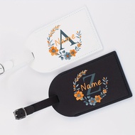 Personalized Custom Name Luggage Tag Suitcase Identifier Label Baggage Boarding Bag Tag Travel Acces