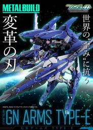 【藏出小屋】現貨 免運 代理版 METAL BUILD MB GN裝甲E型 GN ARMS TYPE-E 全新未拆