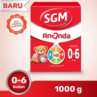 SGM 0-6 Bulan Ananda 1 Formula Bayi Bubuk Susu 1000 gr
