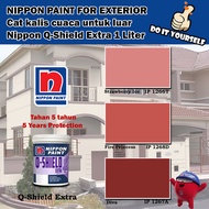 Nippon Paint Q-Shield Extra Exterior Collection 1 Liter Exotic Bloom 1296D / Remember Rose 1345D / R