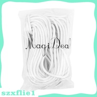 [ MagiDeal Twisted Polyester Anchor Rope for Boats Kayak Canoe 20M White