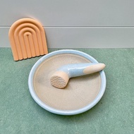 Ceriche Ceramic Mortar & Pestle with SNI ceramic chili sauce Aesthetic Mortar and Pestle Modern Mort
