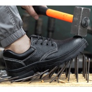 High Quality Black Colour Steel Toe Safety Shoes Footwear Size 36-46 Low Cut Anti-slip Boots