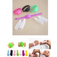 ALL NEW Wristband Hand Dispenser Sanitizer Alcohol Liquid Soap Dispenser Bracelet with FREE BOTTLE