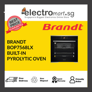 BRANDT BOP7568LX BUILT-IN PYROLYTIC OVEN WITH TFT SCREEN (60CM)