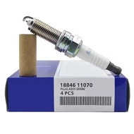 4/6PCS 18846-11070 SILZKR7B-11 Iridium Spark Plug for Hyundai Elante Granada i40 ix35 Santa Fe Sonat