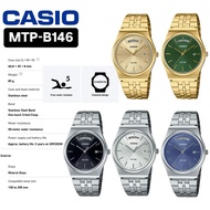 [ OFFICIAL CASIO WARRANTY ] CASIO MTP-B146D DAY & DATE ANALOG QUARTZ MEN WATCH
