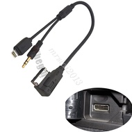 Audio Music USB Interface AMI MMI MDI AUX Adapter Cable For Audi VW Car