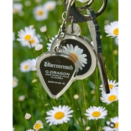 TRS84 | Guitar Case Pick + Keyring | Guitar Pick Case | GD Guitar Pick | G-Dragon Guitar Pick